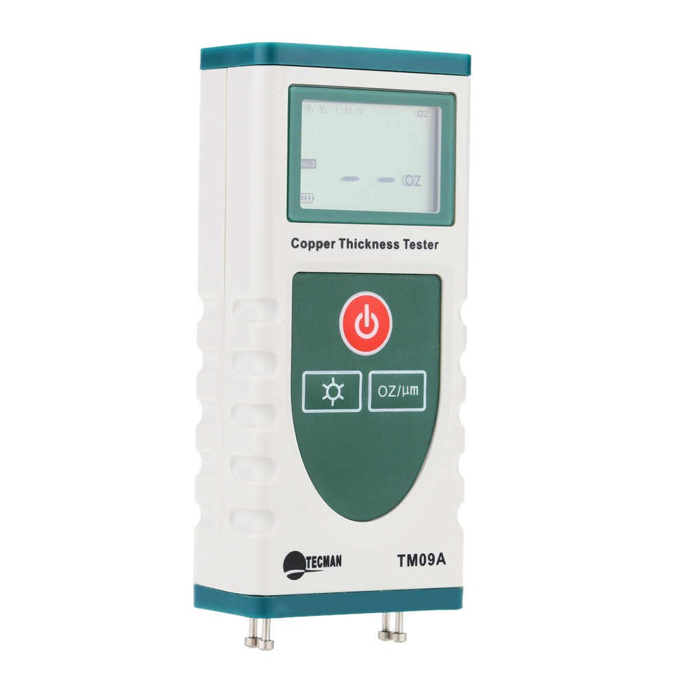 Digital Copper Thickness Tester for PCB “TECMAN” Model TM09B Digital Copper Thickness Tester for PCB “TECMAN” Model TM09B